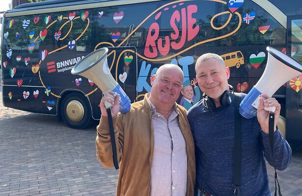 Paul de Leeuw en Hans Kesting