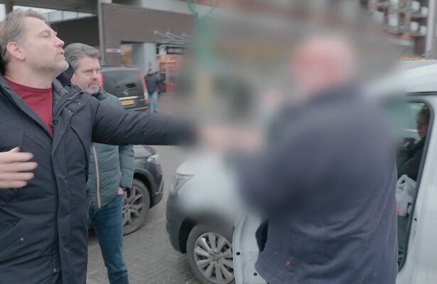 Dennis van der Geest en oplichter in Bureau Onrecht