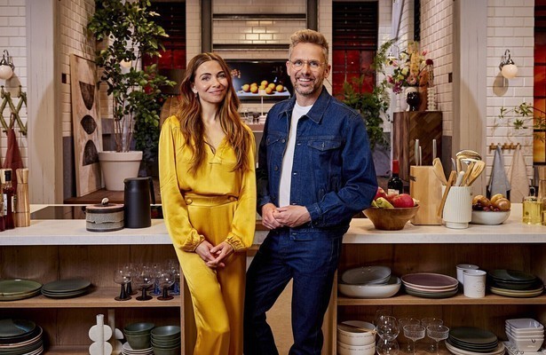 Georgina Verbaan en Patrick Martens