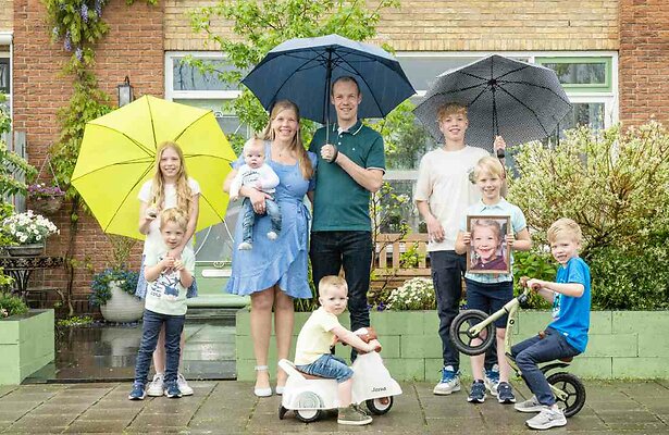 De Familie Blom uit Een Huis Vol