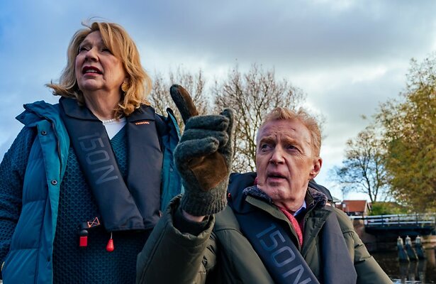 Janny van der Heijden en André van Duin