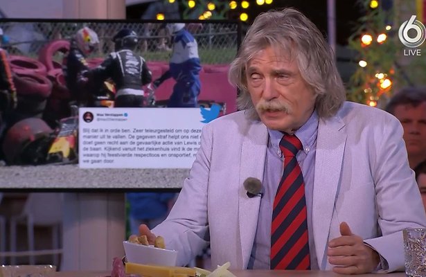 Johan Derksen heeft een mening over de Formule 1