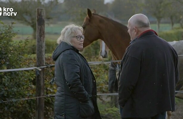 Dinie en boer Hans uit Boer Zoekt Vrouw