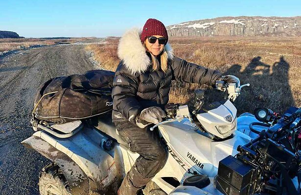 Floortje Dessing voor Floortje naar het Einde van de Wereld