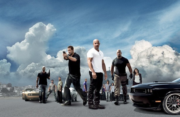 Vin Diesel en Paul Walker in Fast Five