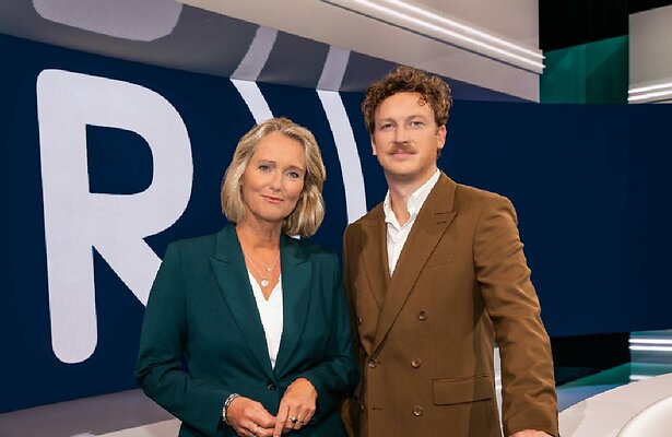 Antoinette Hertsenberg en Fons Hendriks voor Radar