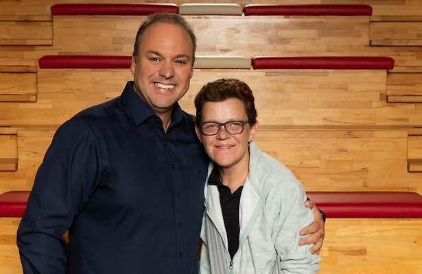 Frans Bauer met Leven Zonder Letters-deelneemster Ria