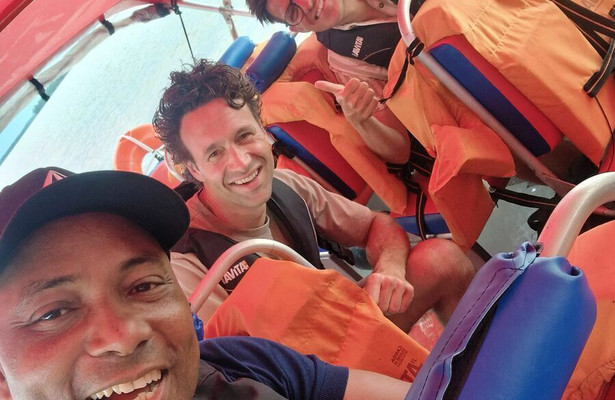 Humberto Tan, Pepijn Crone en Kees Tol