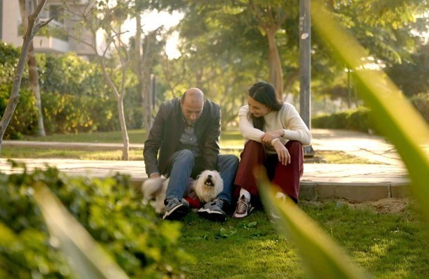Nadia Moussaid met Houssan in Getuigen van Gaza
