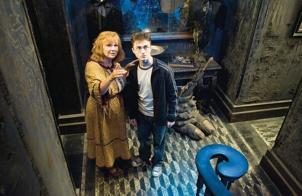 Julie Walters en Daniel Radcliffe in Harry Potter and the Order of the Phoenix