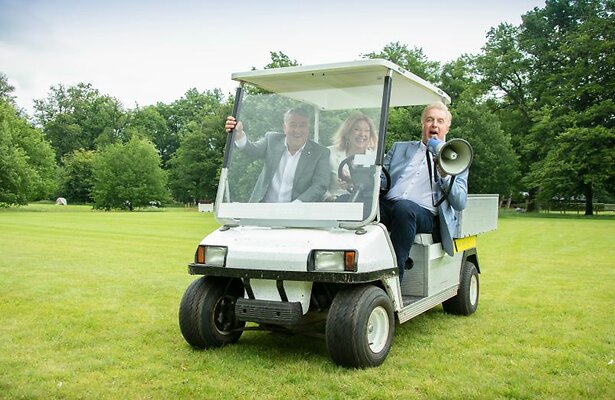 André van Duin, Janny van der Heijden en Robèrt van Beckhoven