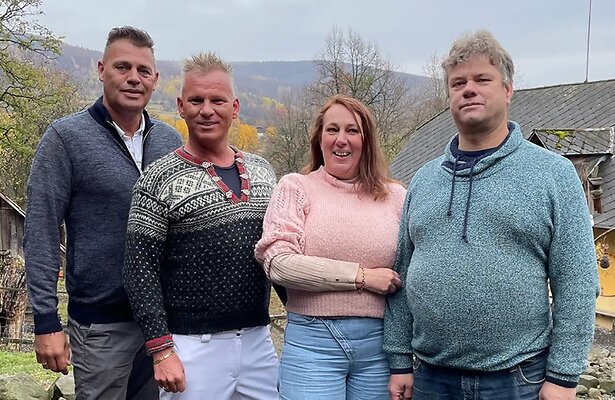 Aadje & Richard & Margo en Mark uit Ik Vertrek