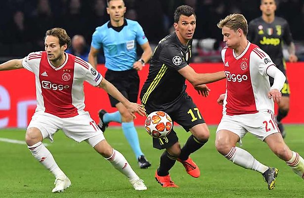 Ajax op jacht naar halve finale