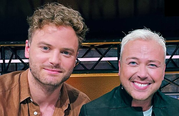 Jim Bakkum en Jamai Loman bij Beat Me: The Five Knock-Outs