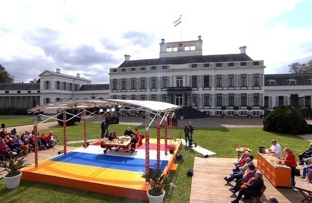 Koningsdag vanaf Paleis Soestdijk