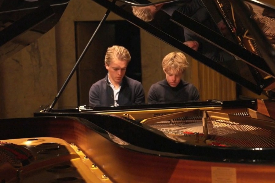 Lucas en Arthur Jussen op wereldtournee