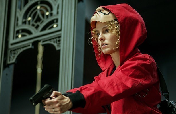 Monica uit La casa de papel