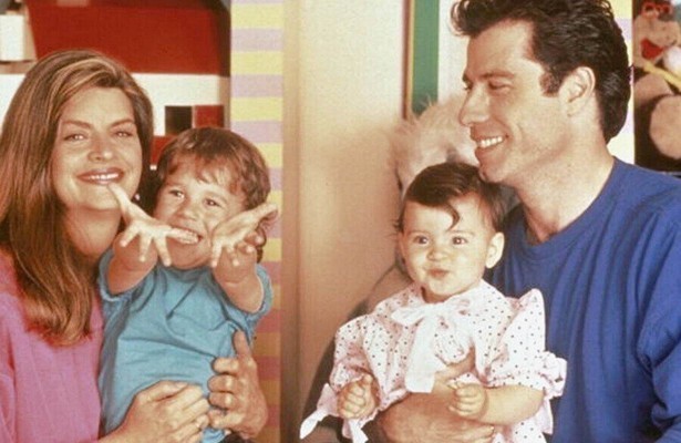 Kirstie Alley en John Travolta in Look Who's Talking Too