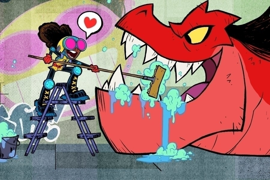 Marvel's Moon Girl and Devil Dinosaur