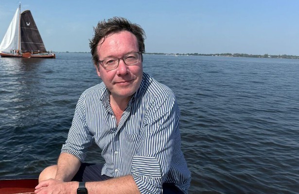 Bert Haandrikman voor MAX Skûtsje Journaal 