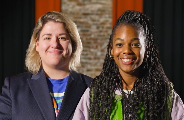 Mandy Woelkens en Annefleur Schipper