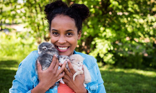 Pia und die Haustiere