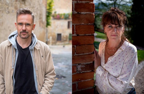 Patrick Martens en Renée Fokker