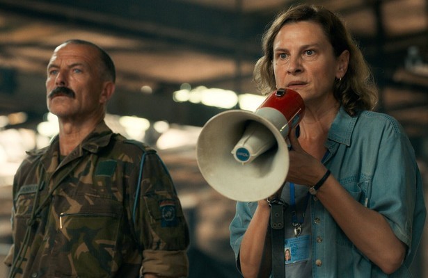 Raymond Thiry en Jasna Djuricic in Quo vadis, Aida?