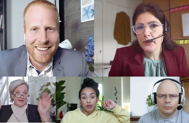 Tina de Bruin in corona-satire Rare Tijden