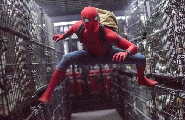 Tom Holland als Spider-Man in Spider-Man: Homecoming