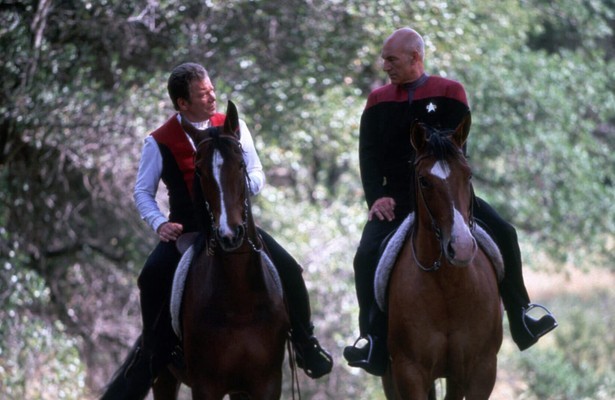 Patrick Stewart in Star Trek: Generations