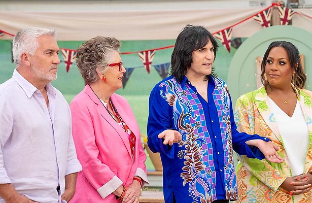 Paul Hollywood, Prue Leith, Noel Fielding & Alison Hammond