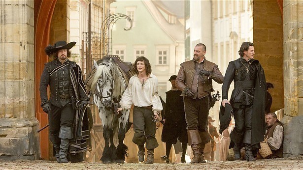 Musketiers in een modern jasje