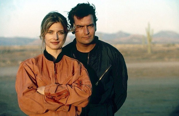 Charlie Sheen en Nastassja Kinski in Terminal Velocity