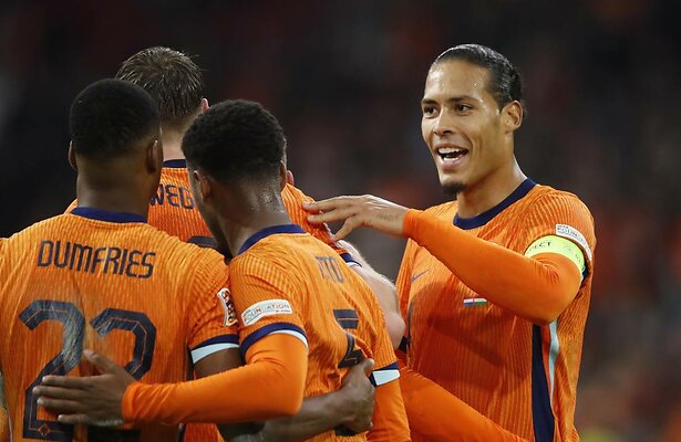 Virgil van Dijk voor Nederlands Elftal