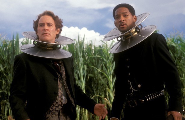 Kevin Kline en Will Smith in Wild Wild West