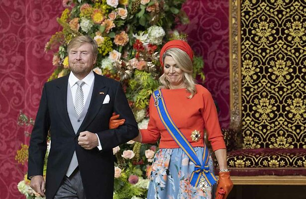 Koning Willem-Alexander en koningin Maxima
