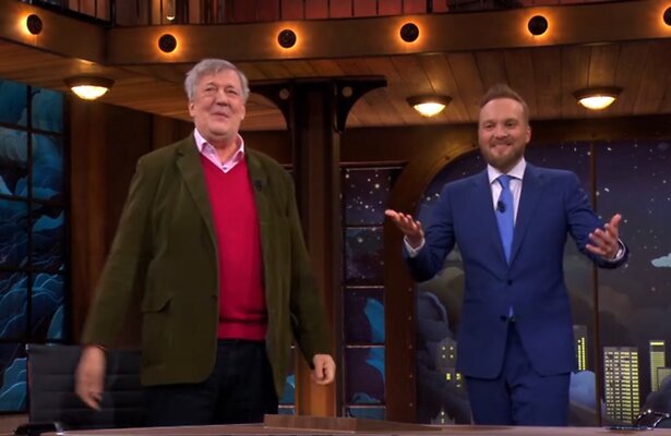 Stephen Fry en Arjen Lubach