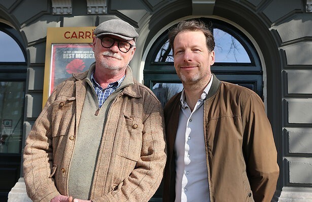 Arjan Ederveen en Herman van der Zandt in De Reünie