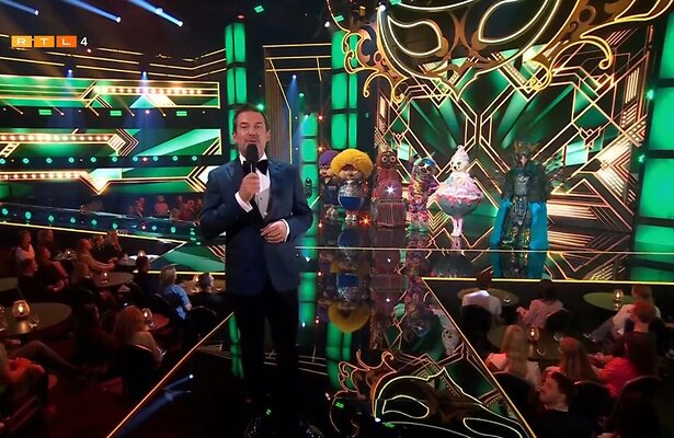 Ruben Nicolai met de karakters van vanavond.