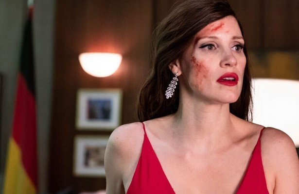 Jessica Chastain in Ava