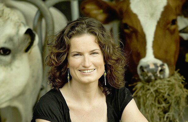 Agnes Lensing ten tijde van Boer Zoekt Vrouw in 2007