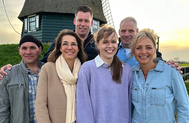 Haico, Claudia, Richard, Bernice, Yvon Jaspers