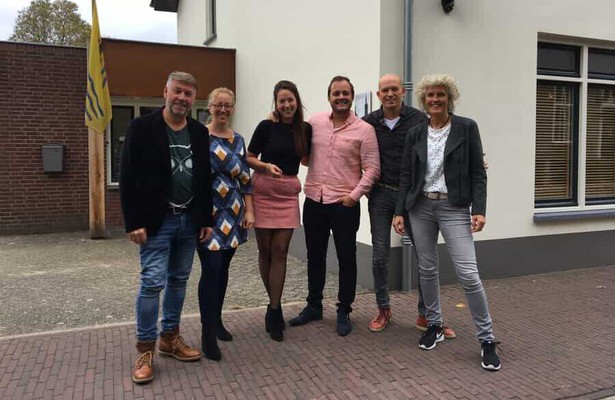 Peter en Anneriet, Paul en Christa, Aad en Christel 