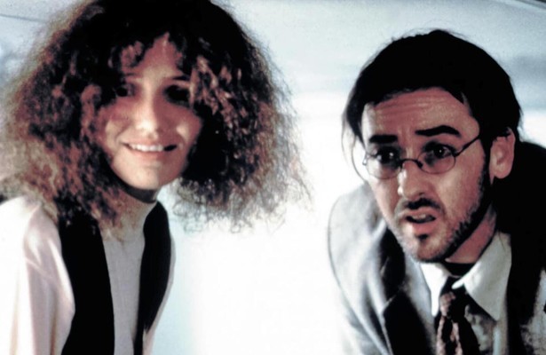 Cameron Diaz en John Cusack in Being John Malkovich