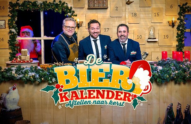 Klaas, Horace en Patrick over de Viaplay-reeks de Bierkalender