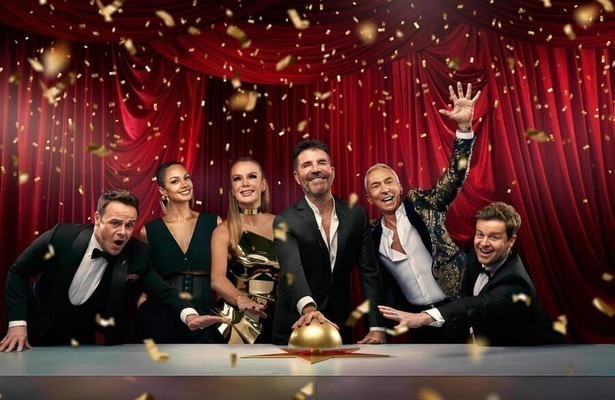 De juryleden en presentatoren van Britain's Got Talent