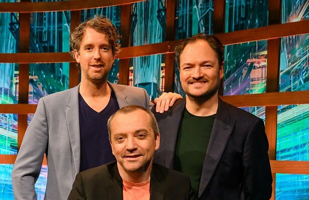 Niels van der Laan, Miguel Wiels en Jeroen Woe