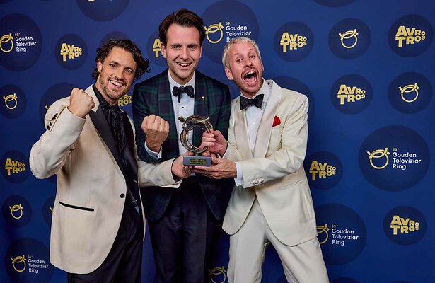 Daan Boom, Jasper Demollin en Tobias Camman