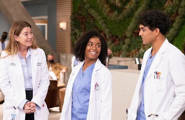 Ellen Pompeo in Grey's Anatomy